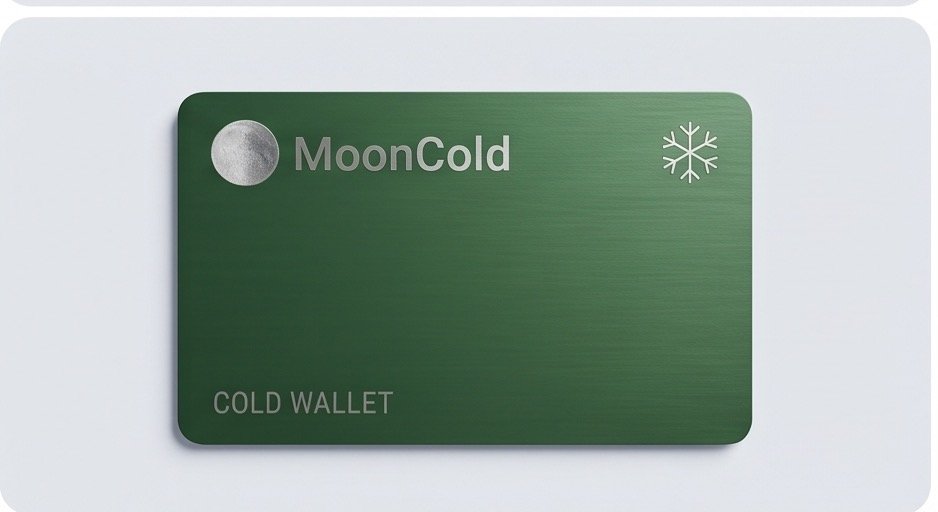 Green MoonCold card